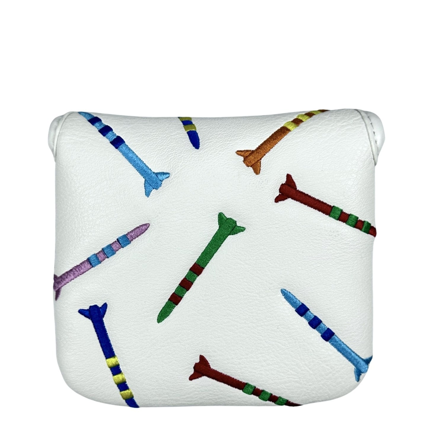 Golf Rocket Pattern Square Putter Protective Sleeve